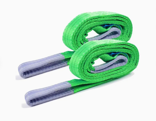 معيار EN وفقًا لمعيار EN1492-1 بوليستر Double Ply Lifting Webbing Sling